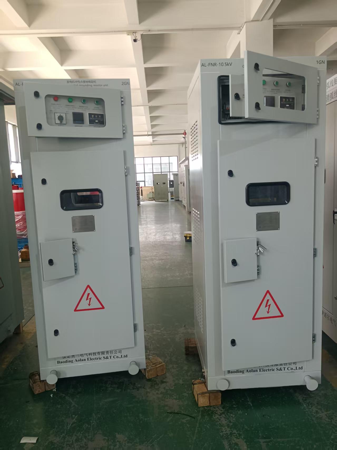 出口剛果金項(xiàng)目發(fā)電機(jī)中性點(diǎn)接地電阻柜